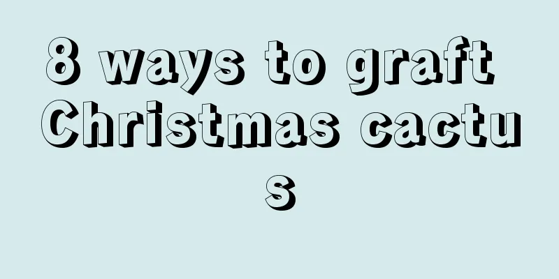 8 ways to graft Christmas cactus