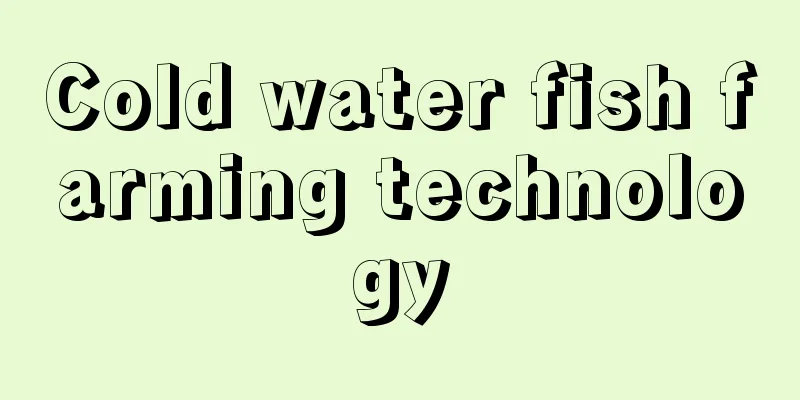 Cold water fish farming technology