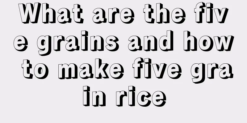 What are the five grains and how to make five grain rice