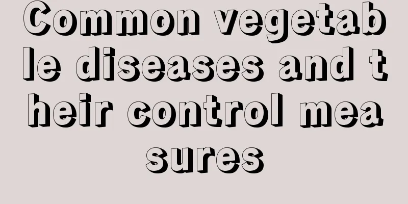 Common vegetable diseases and their control measures