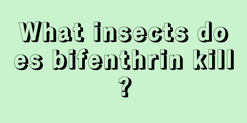 What insects does bifenthrin kill?