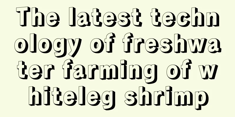 The latest technology of freshwater farming of whiteleg shrimp