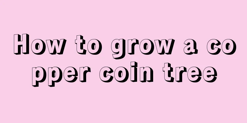 How to grow a copper coin tree