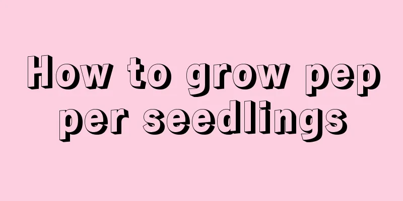 How to grow pepper seedlings