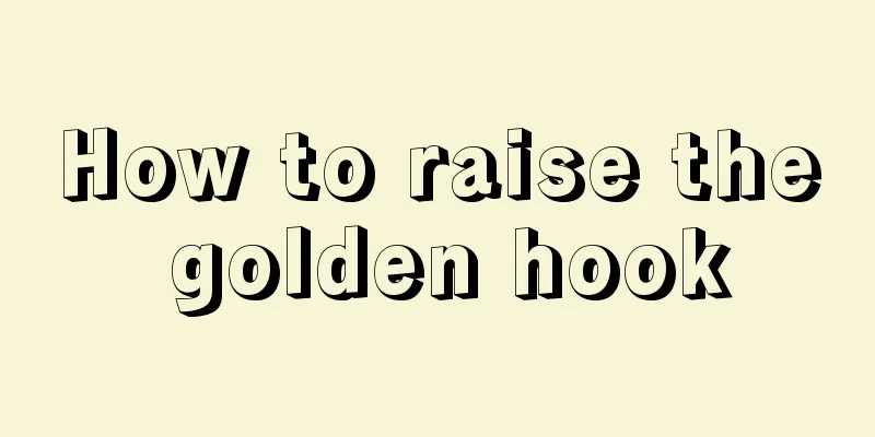 How to raise the golden hook