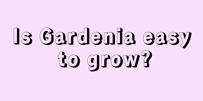 Is Gardenia easy to grow?