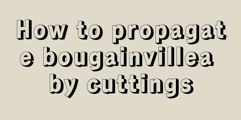 How to propagate bougainvillea by cuttings