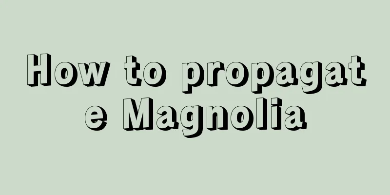 How to propagate Magnolia