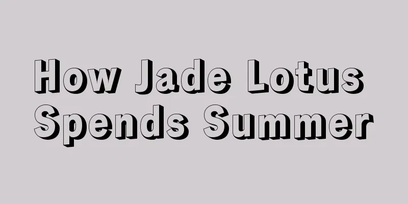 How Jade Lotus Spends Summer