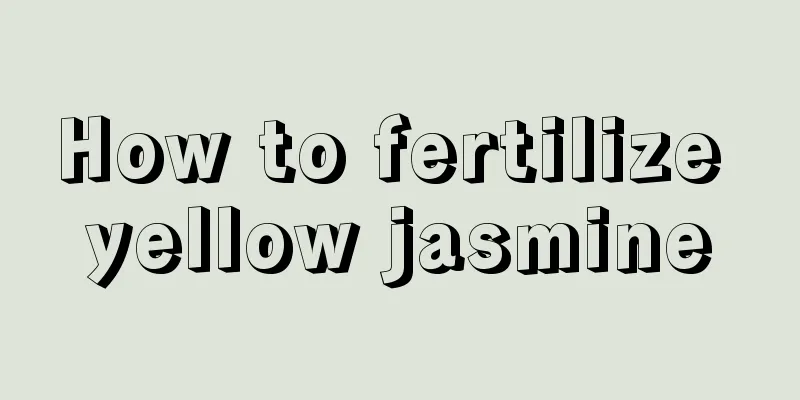 How to fertilize yellow jasmine