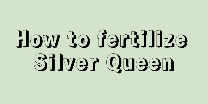 How to fertilize Silver Queen