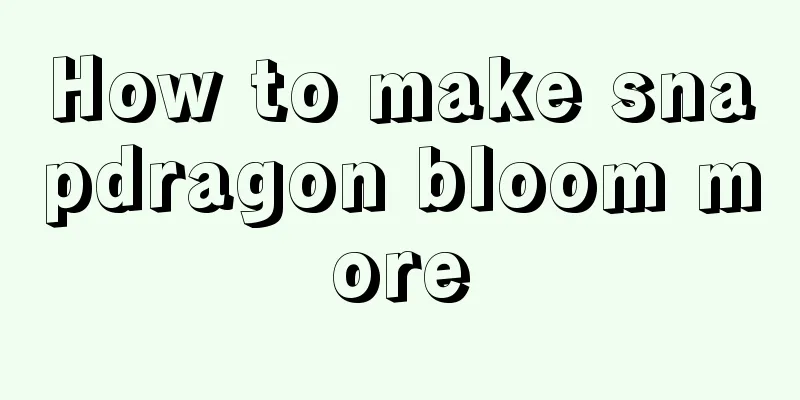 How to make snapdragon bloom more