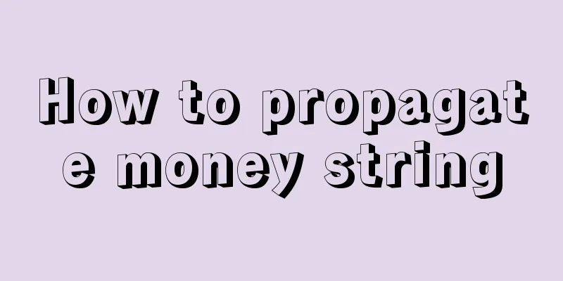 How to propagate money string