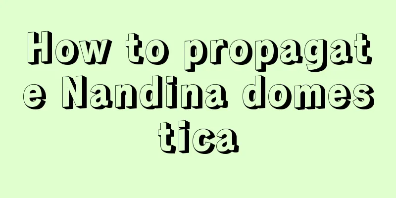 How to propagate Nandina domestica