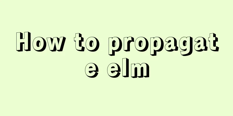 How to propagate elm