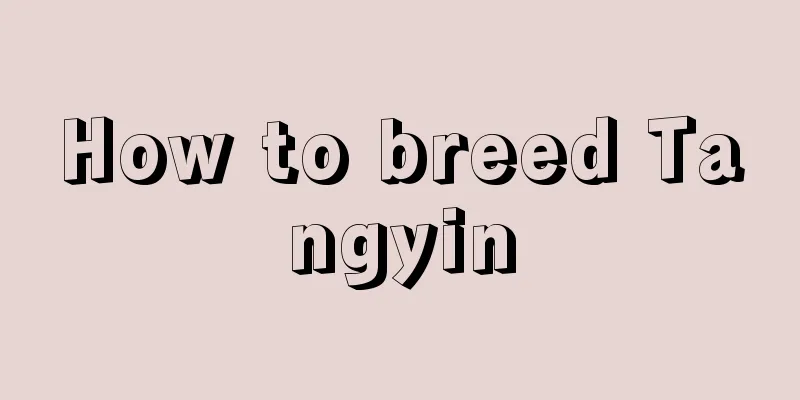 How to breed Tangyin