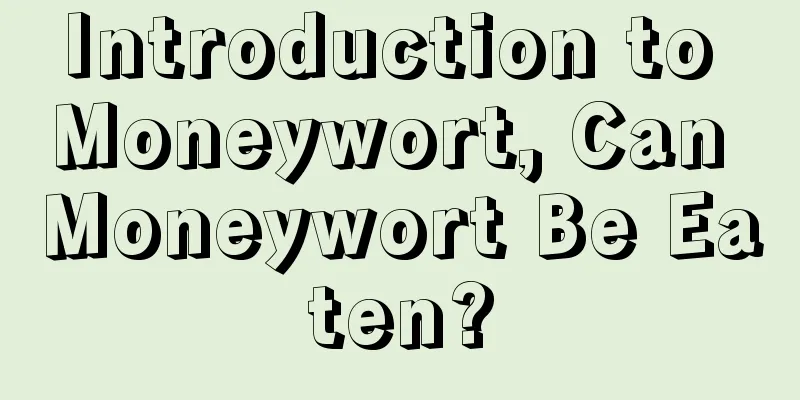 Introduction to Moneywort, Can Moneywort Be Eaten?