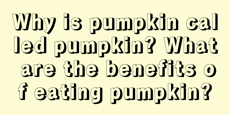 Why is pumpkin called pumpkin? What are the benefits of eating pumpkin?