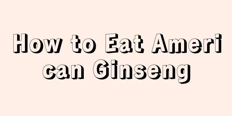 How to Eat American Ginseng