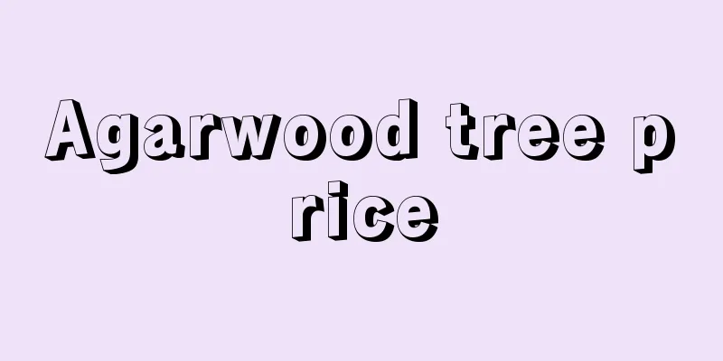 Agarwood tree price