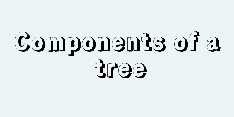 Components of a tree