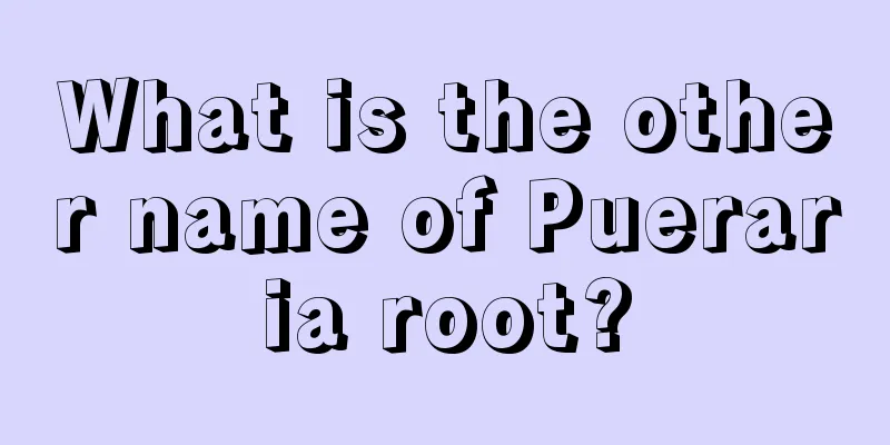 What is the other name of Pueraria root?