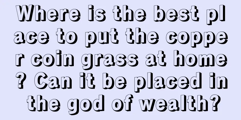 Where is the best place to put the copper coin grass at home? Can it be placed in the god of wealth?