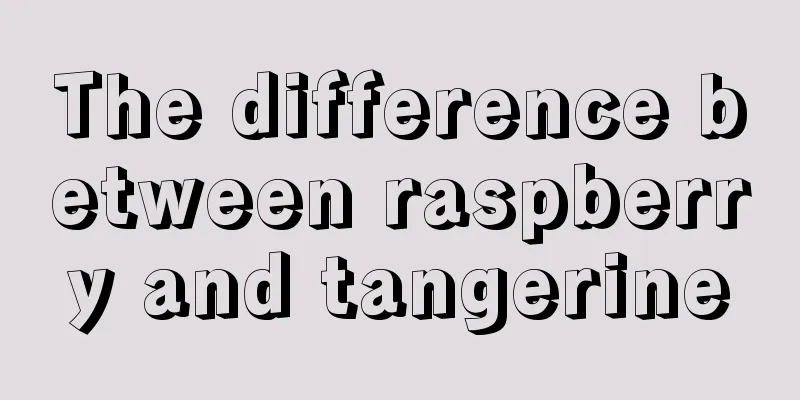 The difference between raspberry and tangerine