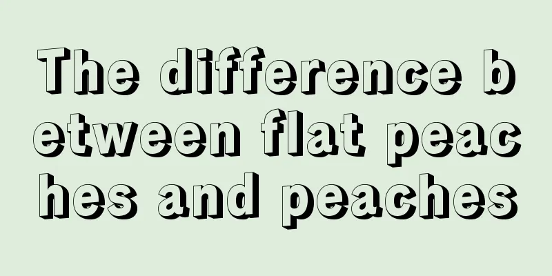 The difference between flat peaches and peaches