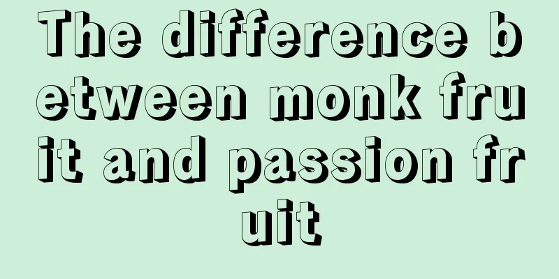 The difference between monk fruit and passion fruit