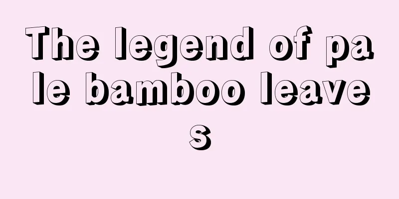 The legend of pale bamboo leaves