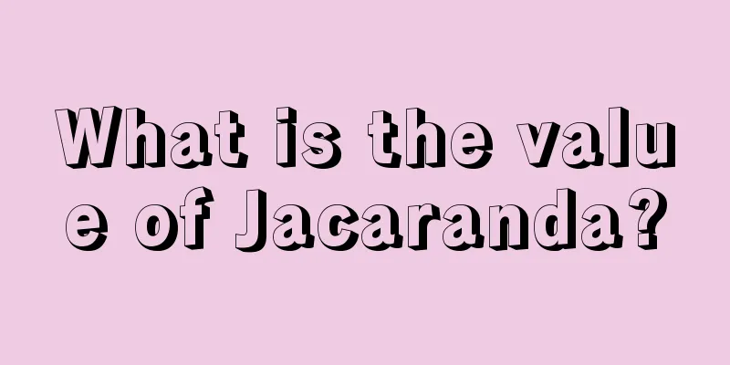 What is the value of Jacaranda?