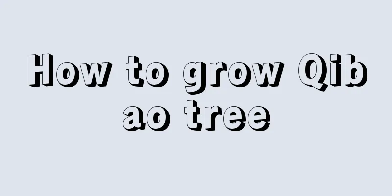 How to grow Qibao tree