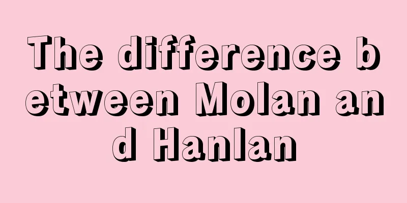 The difference between Molan and Hanlan