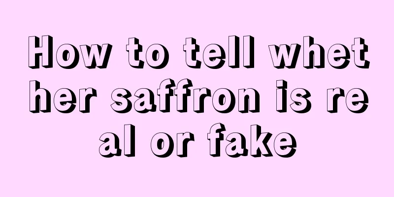 How to tell whether saffron is real or fake