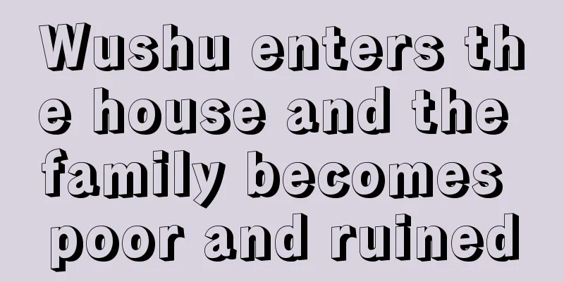 Wushu enters the house and the family becomes poor and ruined