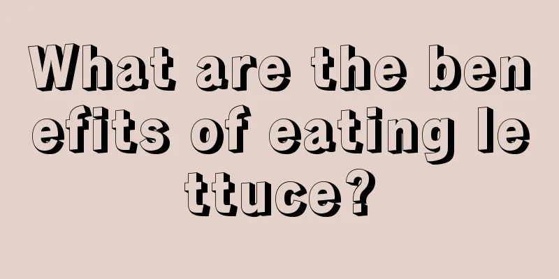 What are the benefits of eating lettuce?