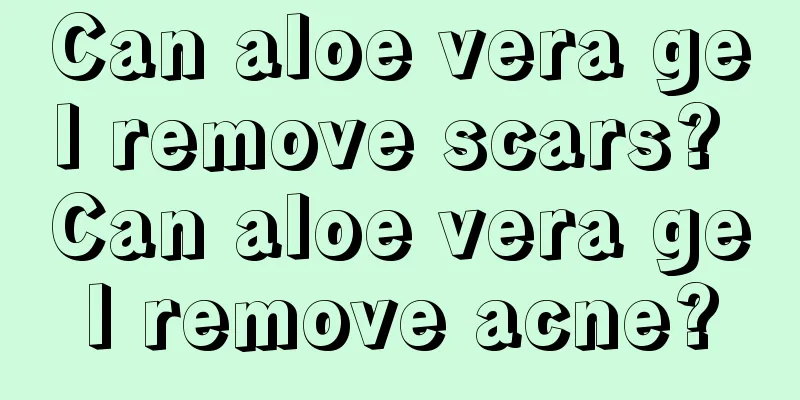 Can aloe vera gel remove scars? Can aloe vera gel remove acne?