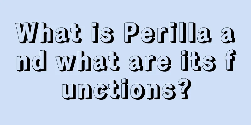 What is Perilla and what are its functions?