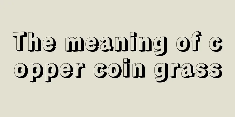 The meaning of copper coin grass