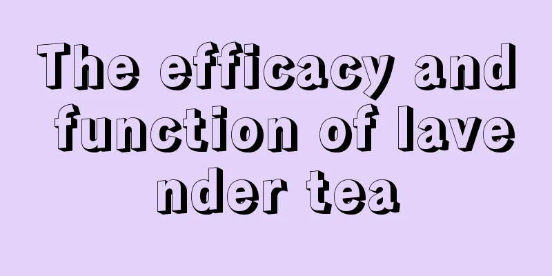 The efficacy and function of lavender tea