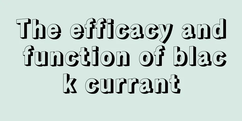 The efficacy and function of black currant