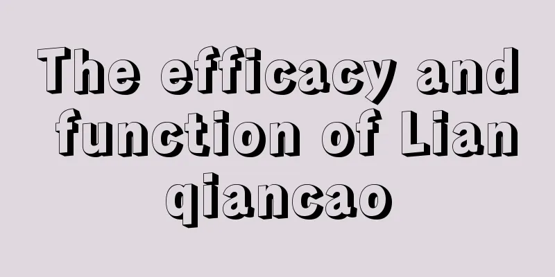 The efficacy and function of Lianqiancao