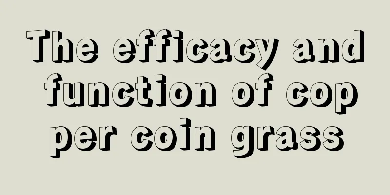 The efficacy and function of copper coin grass