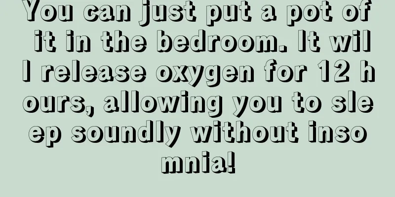 You can just put a pot of it in the bedroom. It will release oxygen for 12 hours, allowing you to sleep soundly without insomnia!