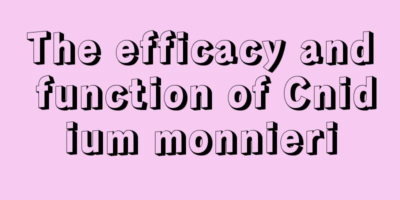 The efficacy and function of Cnidium monnieri