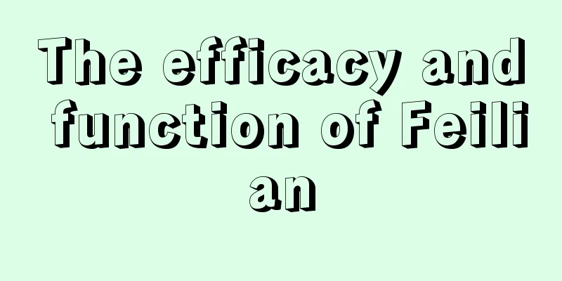 The efficacy and function of Feilian