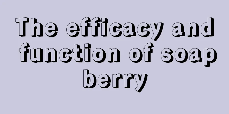 The efficacy and function of soapberry