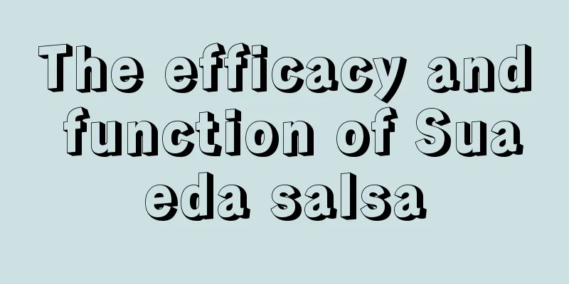 The efficacy and function of Suaeda salsa