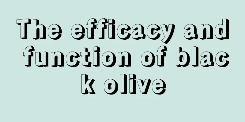 The efficacy and function of black olive